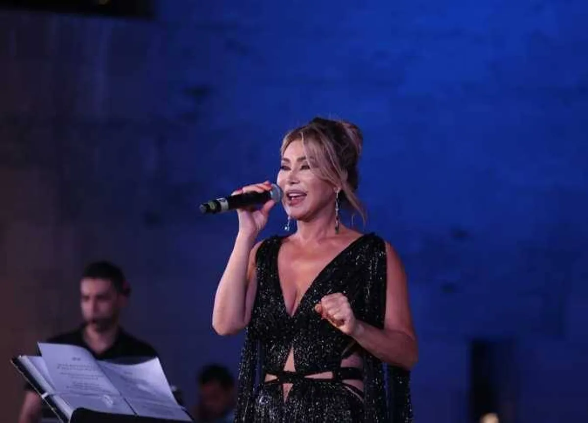 نوال الزغبي في حفل مهرجان القلعة للموسيقى والغناء - الصورة من حسابها على تويتر