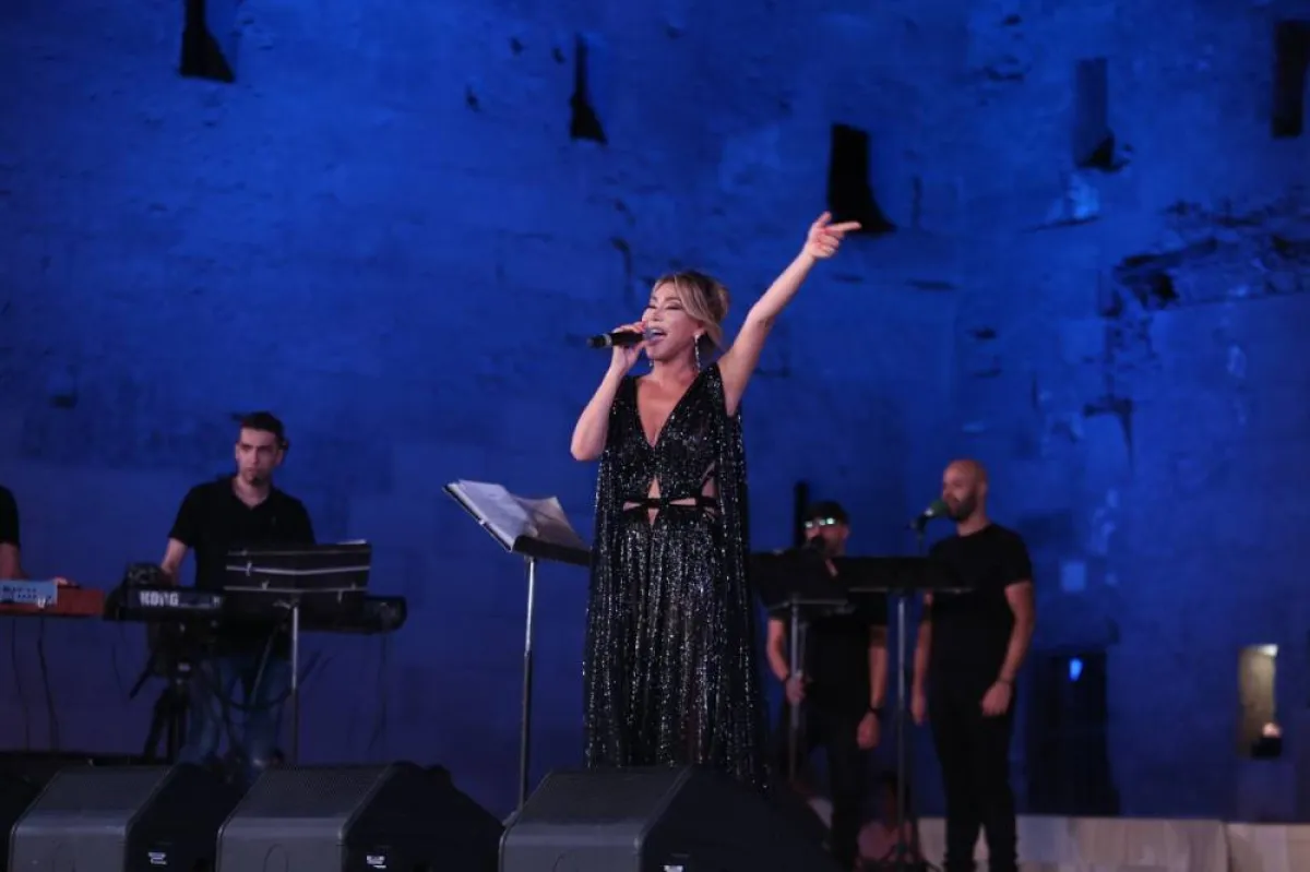 نوال الزغبي تشغل حفل القلعة - الصورة من حساب نوال على إنستغرام 