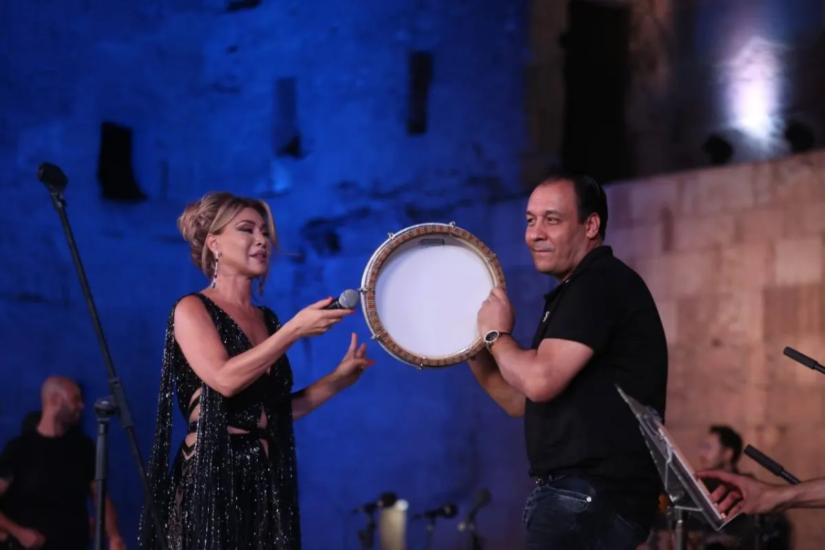 نوال الزغبي تشغل حفل القلعة - الصورة من حساب نوال على إنستغرام