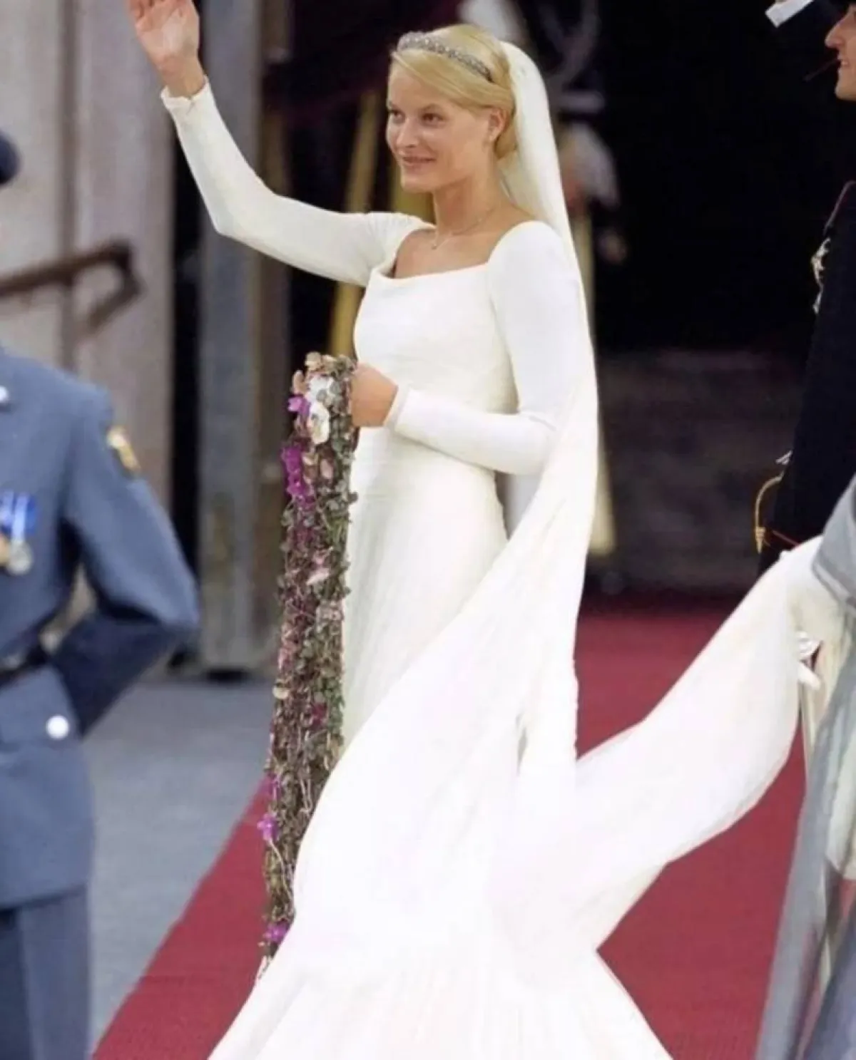 الأميرة ميت ماريت في يوم زفافها- الصورة من حساب Europe Royals على إنستغرام