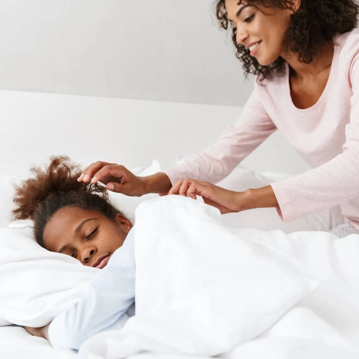 صورة لأم وطفلتها