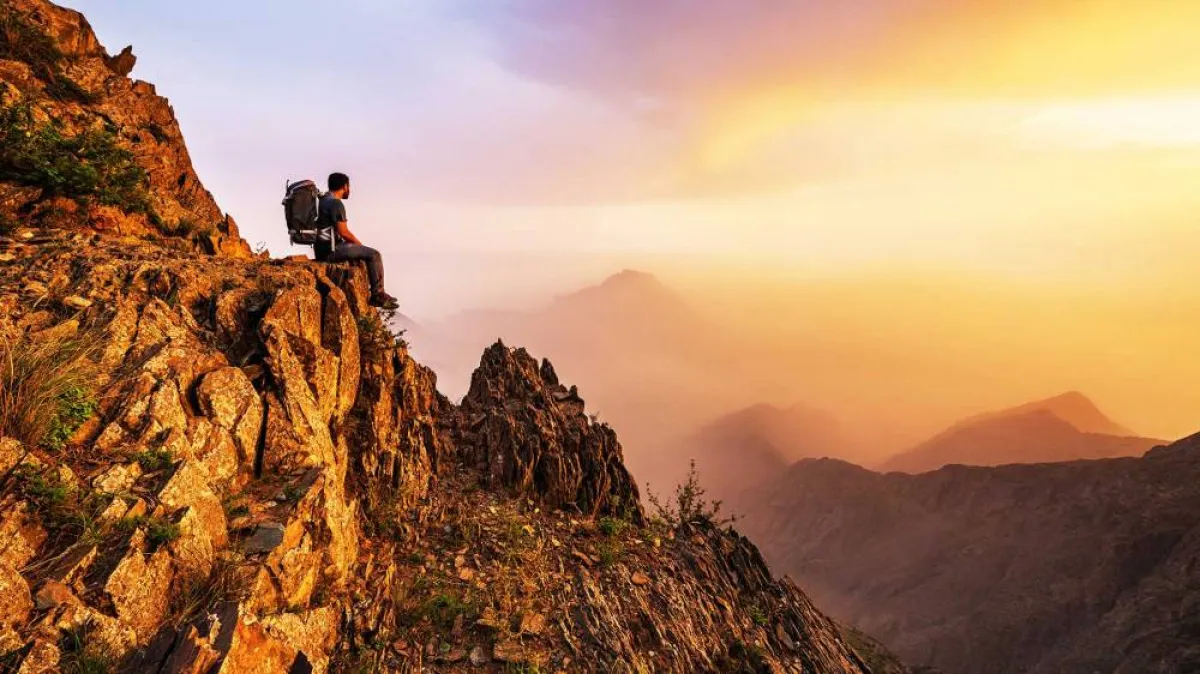 أفضل الأنشطة السياحية في جبل السودة -الصورة من موقع visitsaudi