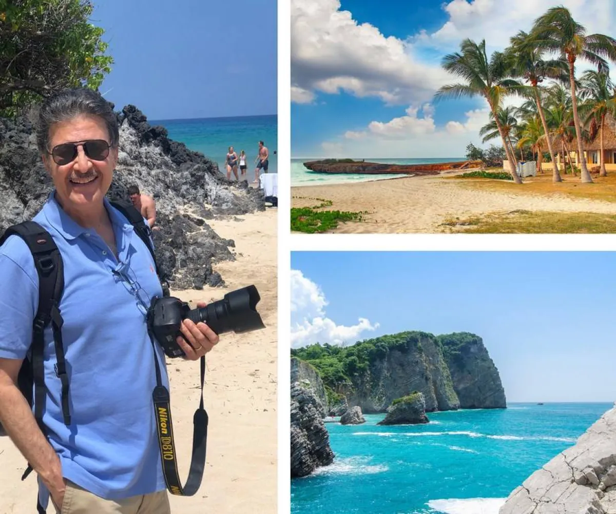 صورتان سياحيتان في «ذا بيغ آيلاند»، بعدسة مقدّم البرامج مهنّد الخطيب 