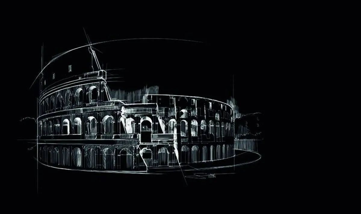 المدرج الروماني الكبير الكولوسيوم-الصورة من موقع بلغاري الرسمي