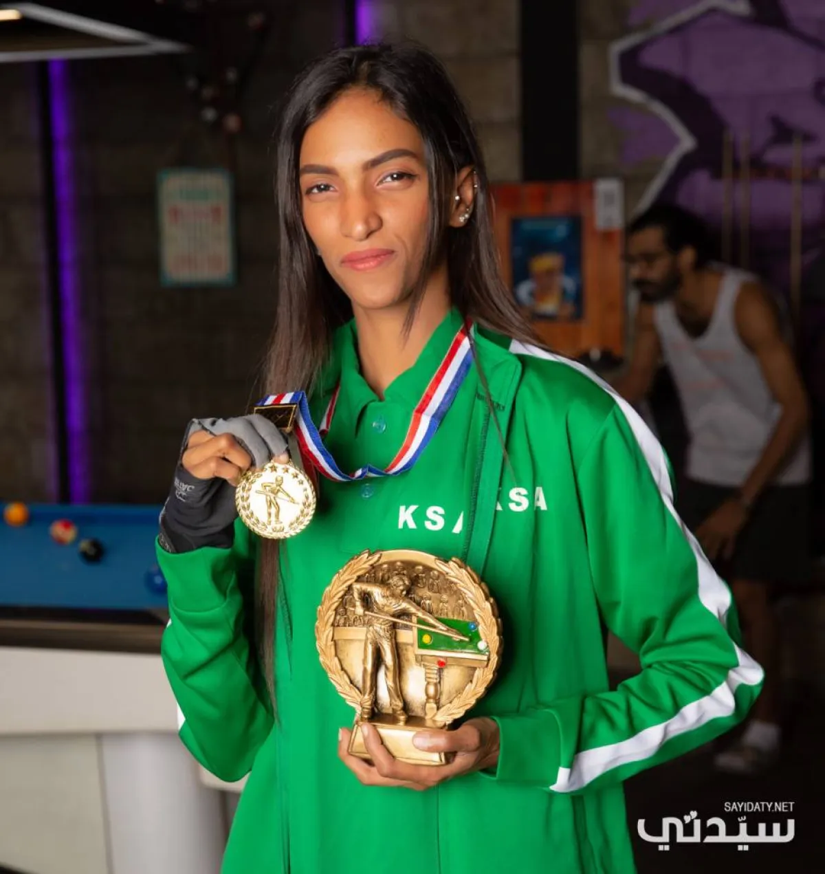 اللاعبة ميعاد محمد