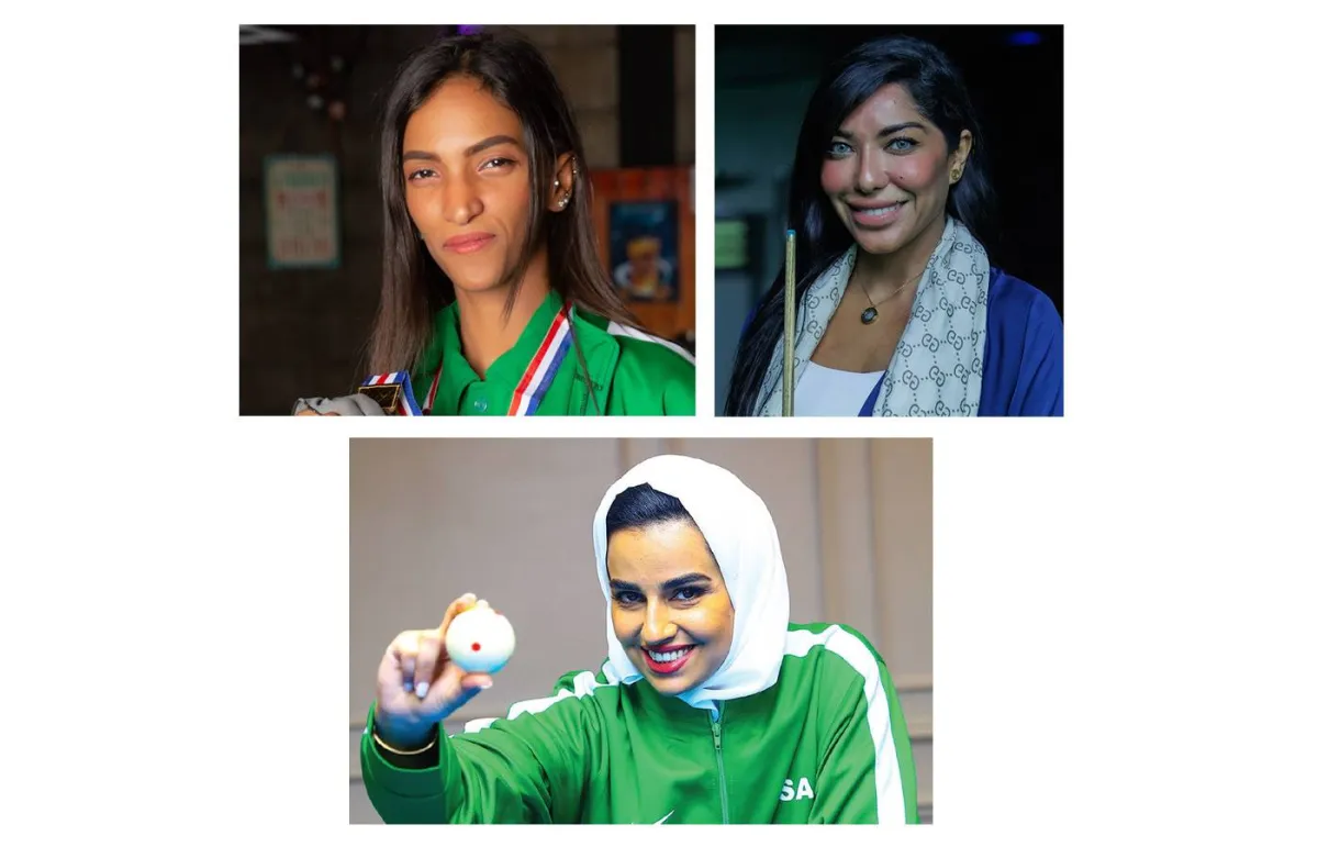 لقاء خاص بـ «سيدتي» مع الفائزات الثلاث في بطولة السعودية للبلياردو للسيدات: نتشرف بتمثيل الوطن وعيوننا على العالمية