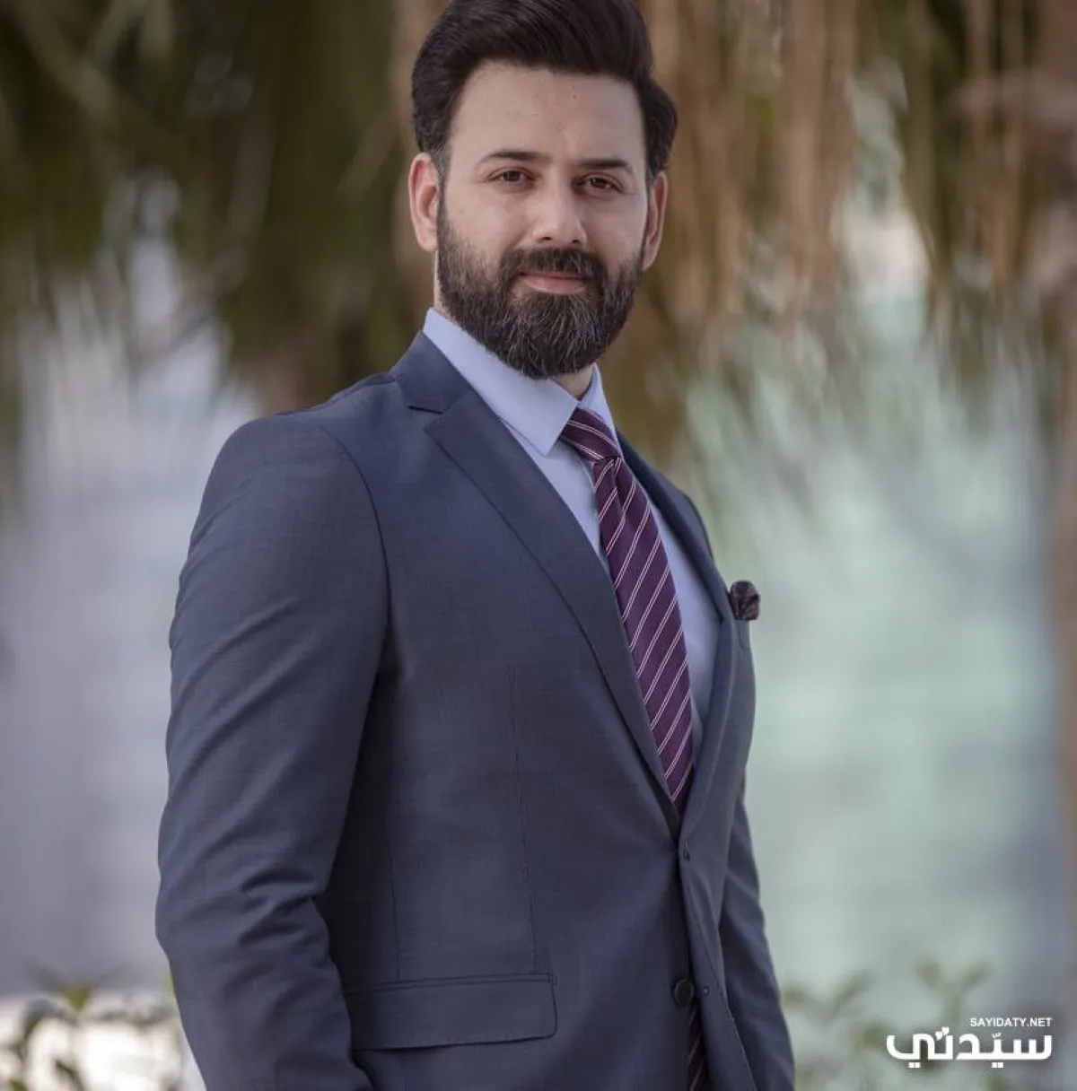 صورة للمصمم رضوان حكيم