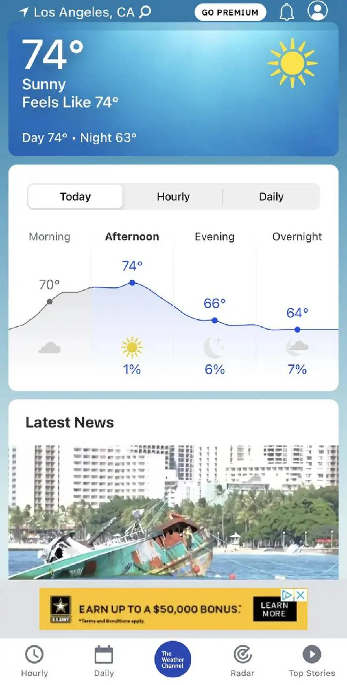 أفضل 5 تطبيقات مجانية للطقس لأجهزة iPhone و Android