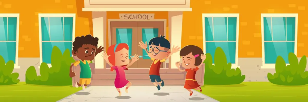 صورة لضرورة نظافة المدرسة