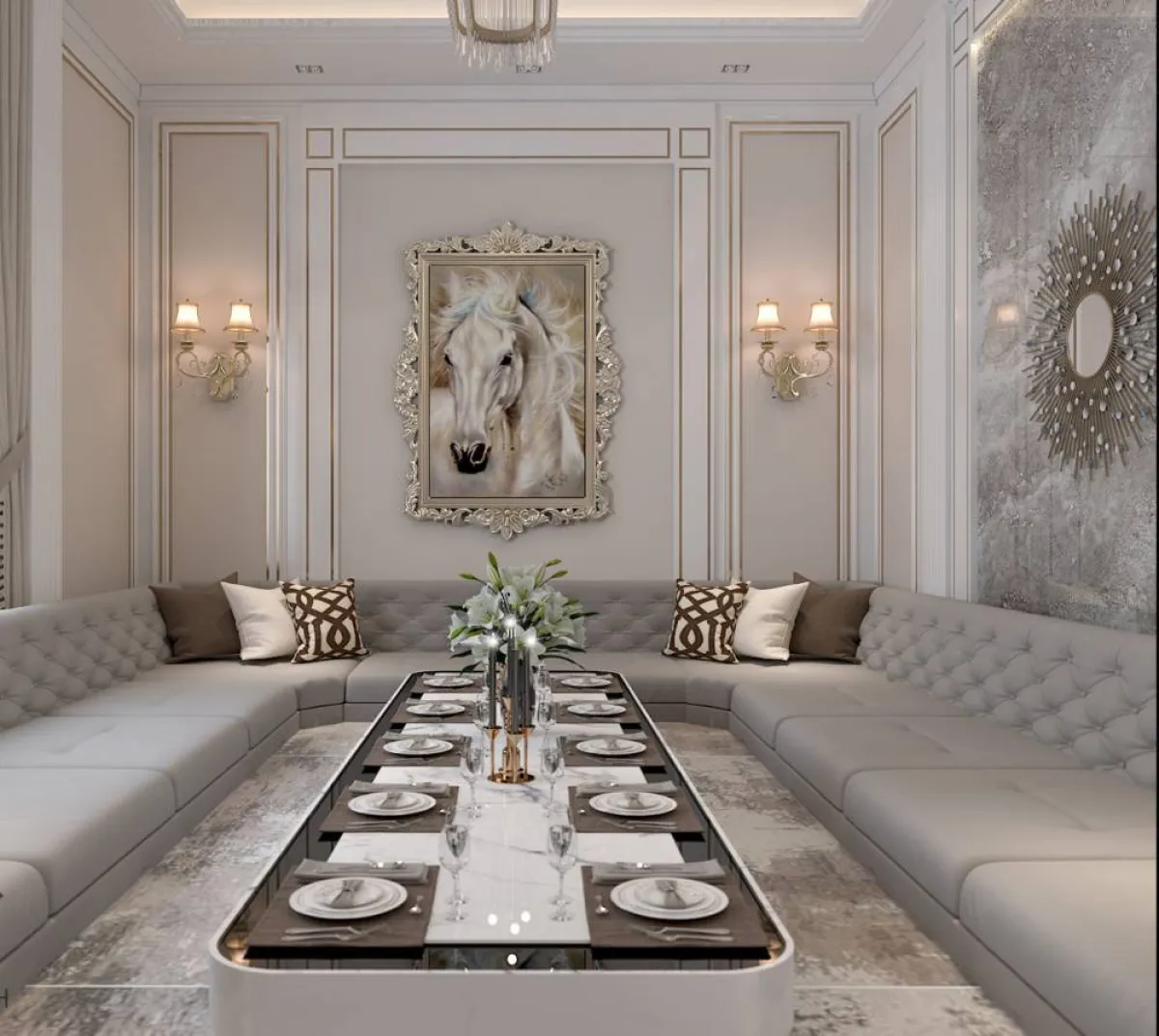 غرفة الطعام