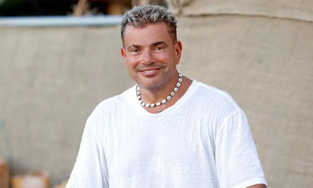 عمرو دياب في حفل جدة - صورة من صفحته الرسمية على انستغرام