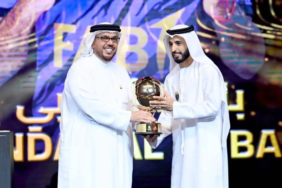 جوائز رابطة المحترفين الإماراتية. الصورة من "وام"