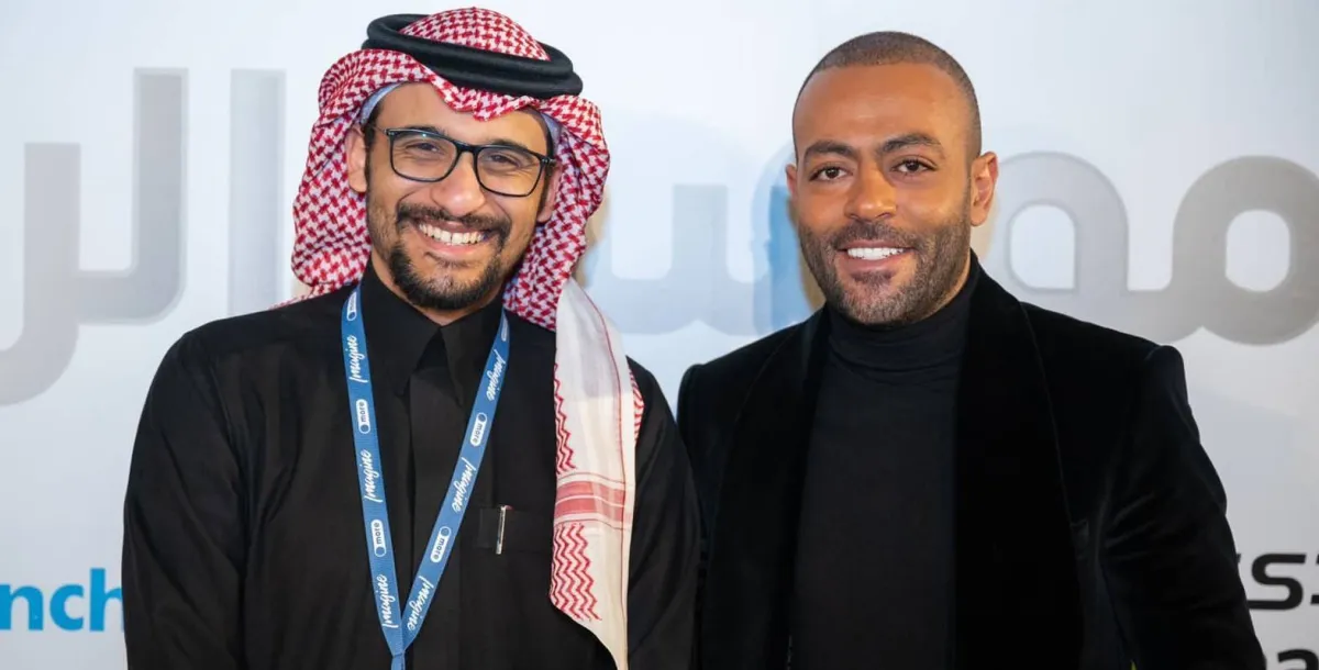 تامرعاشور ومحمد زكي حسنين- الصورة من المركز الاعلامي ل شركة بنش مارك