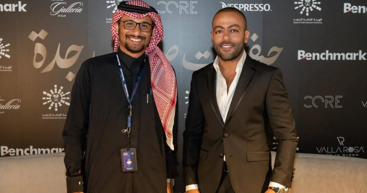 تامرعاشور ومحمد زكي حسنين- الصورة من المركز الاعلامي ل شركة  بنش مارك