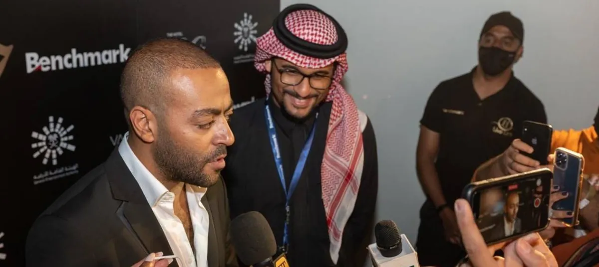 تامرعاشور ومحمد زكي حسنين- الصورة من المركز الاعلامي ل شركة بنش مارك