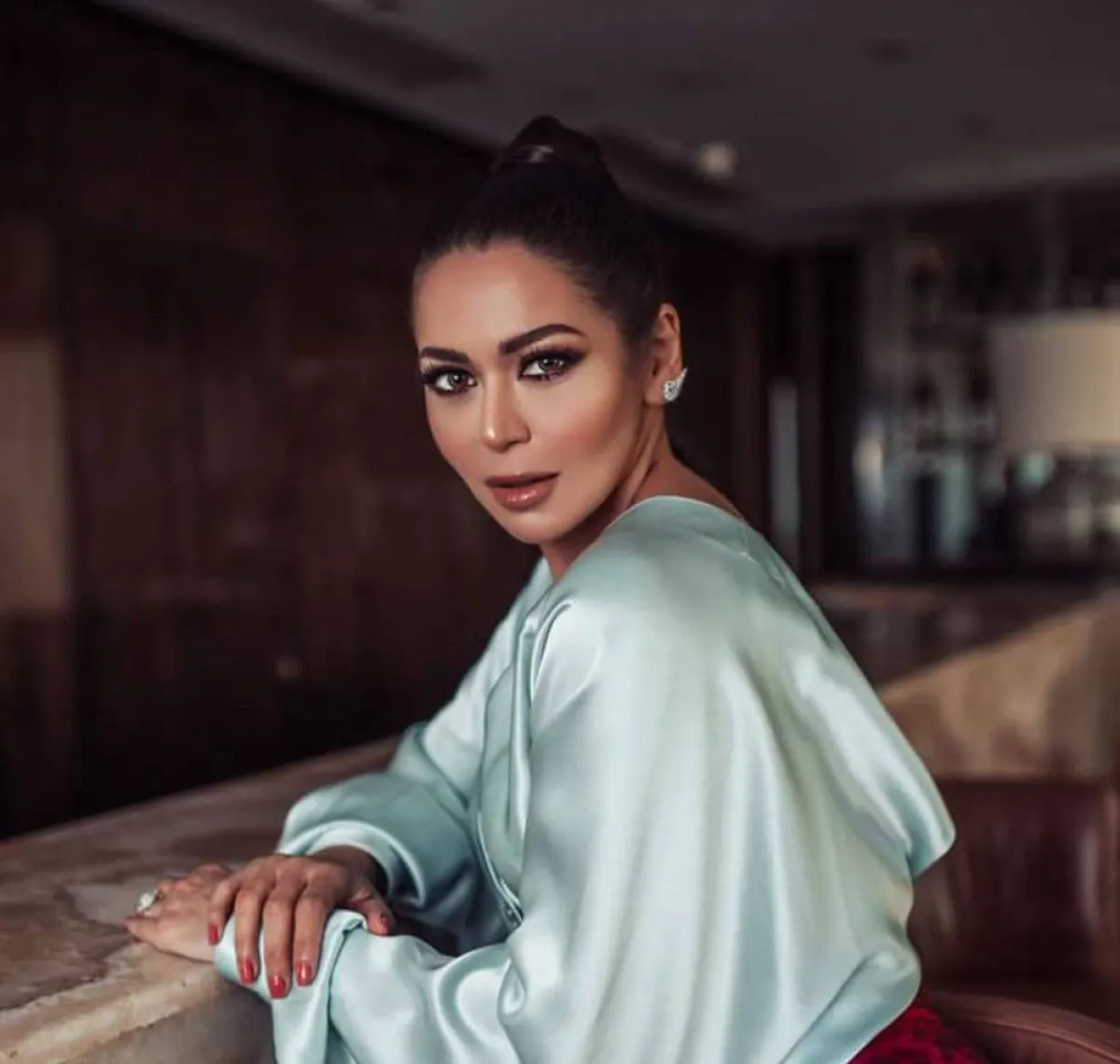 لقاء الخميسي - الصورة من حساب المهرجان على الفيس بوك