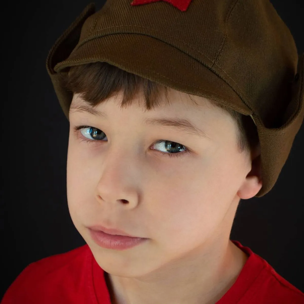 صورة لطفل غاضب