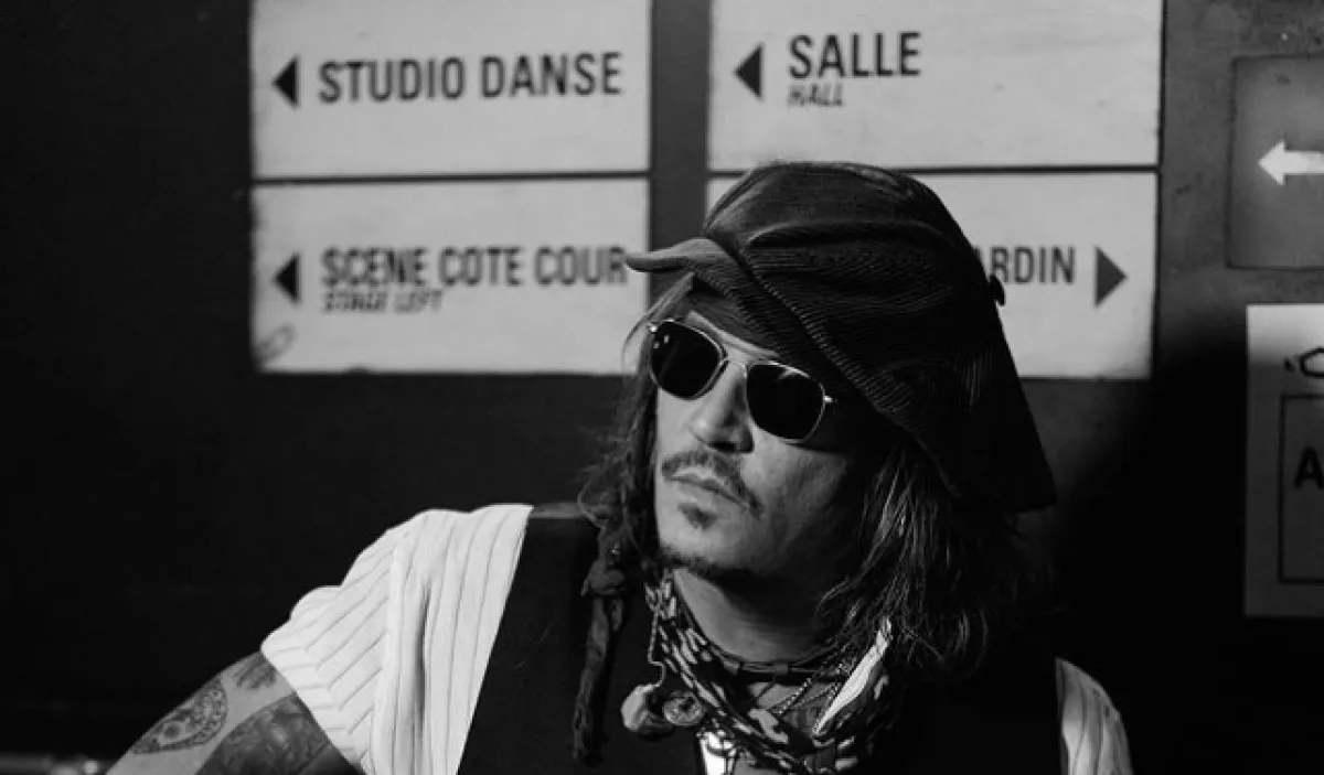 جوني ديب - الصورة من حسابه في إنستغرام