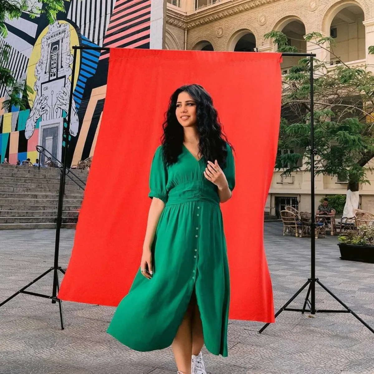 نوران أبو طالب - صورة من صفحتها الرسمية على انستغرام