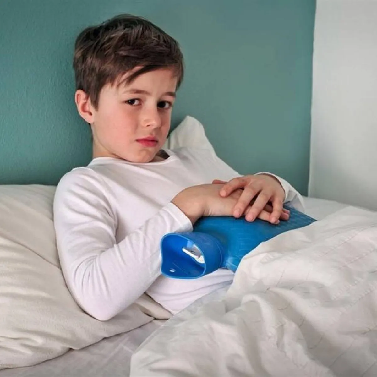 صورة لطفل مريض