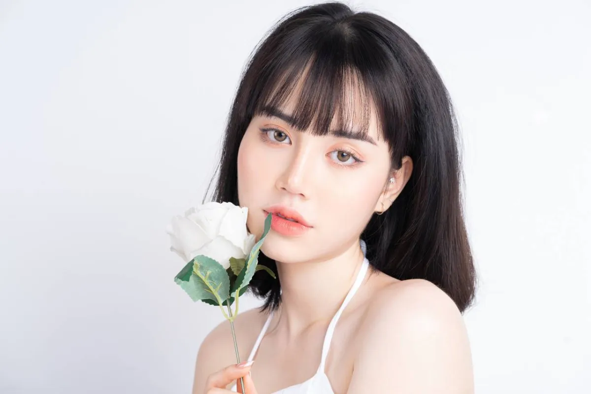 صورة لفتاة جميلة