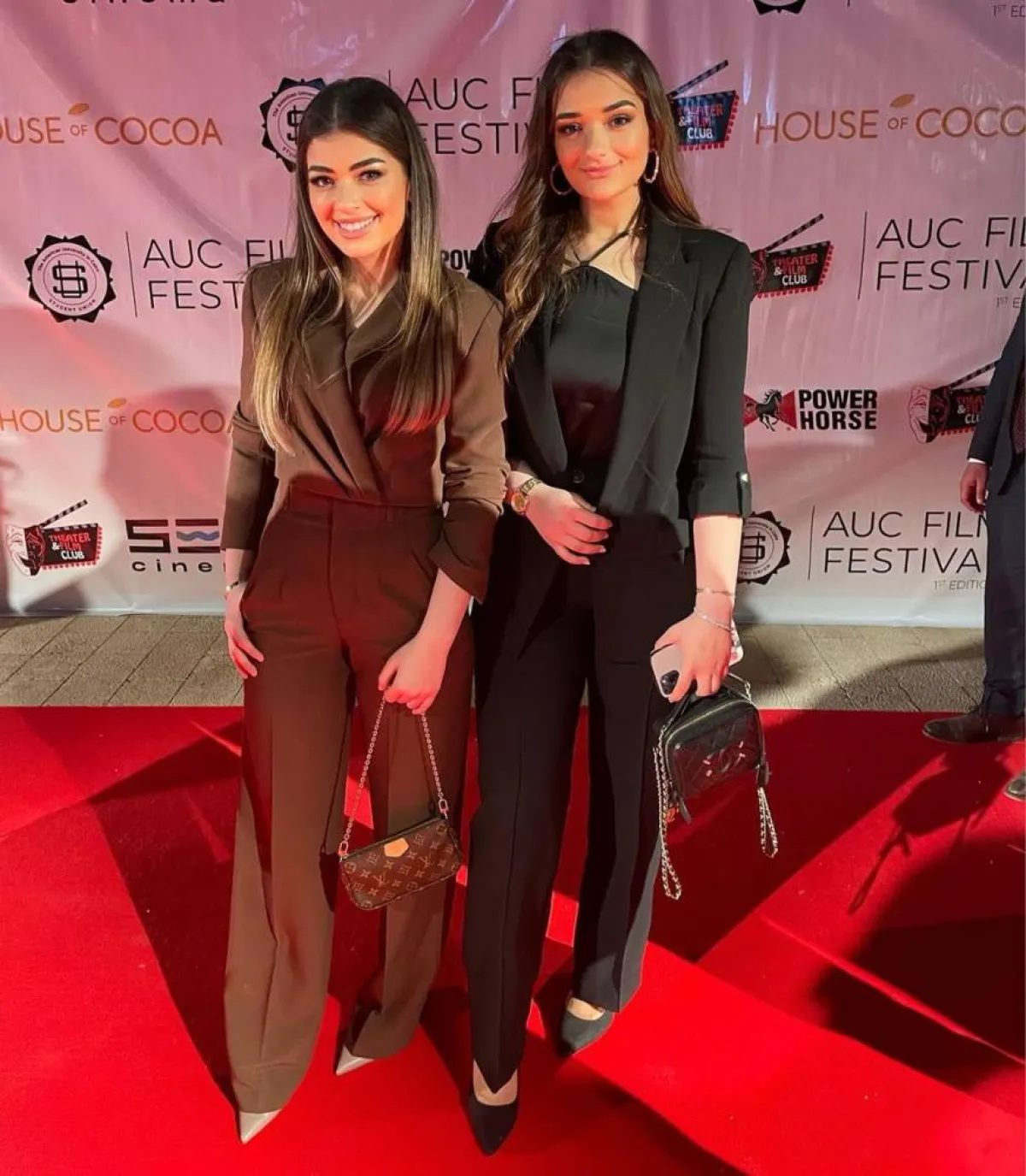 ملك وليلى أحمد زاهر - صورة من حساب ليلى على انستغرام