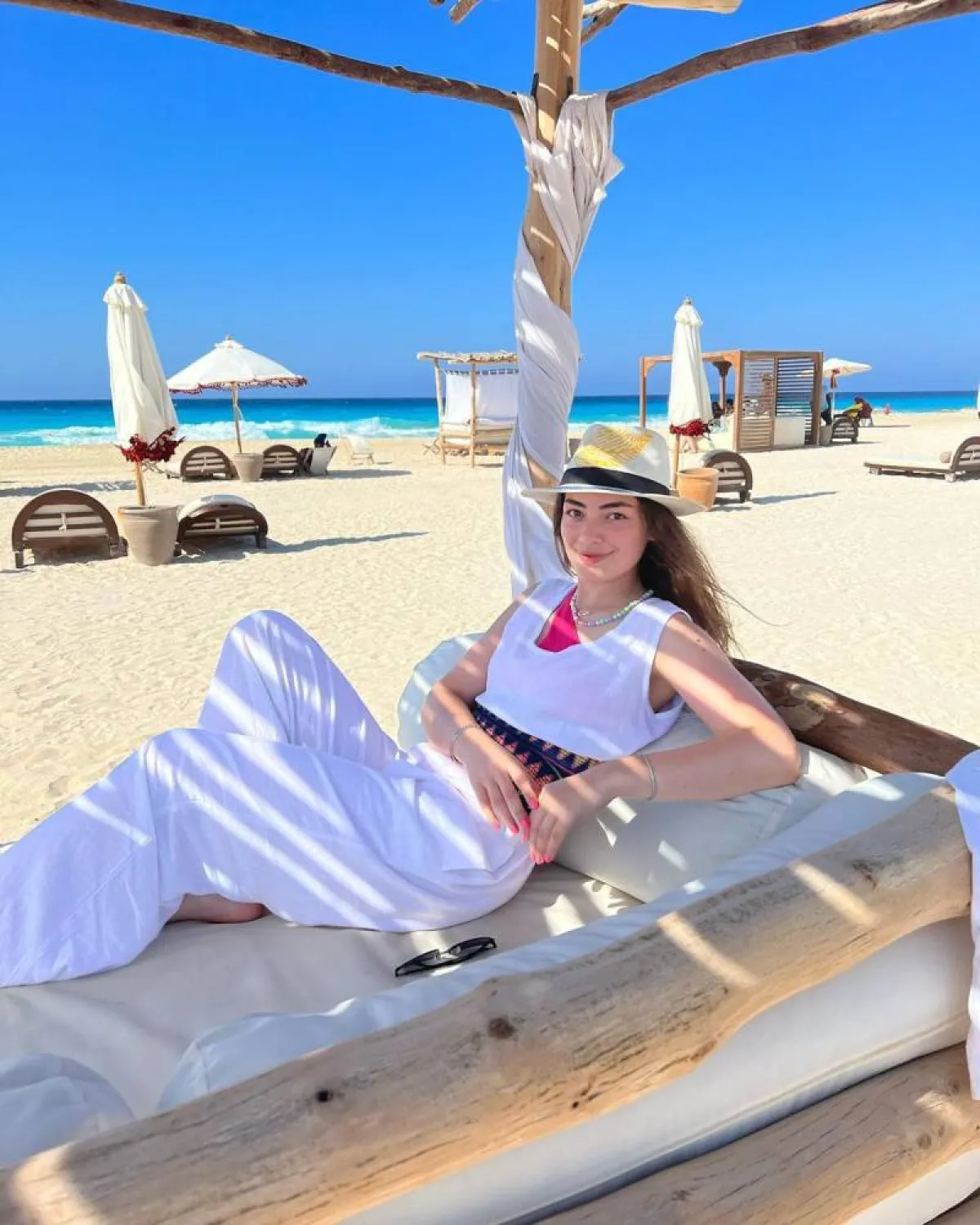 ليلى أحمد زاهر - الصورة من حسابها على انستغرام