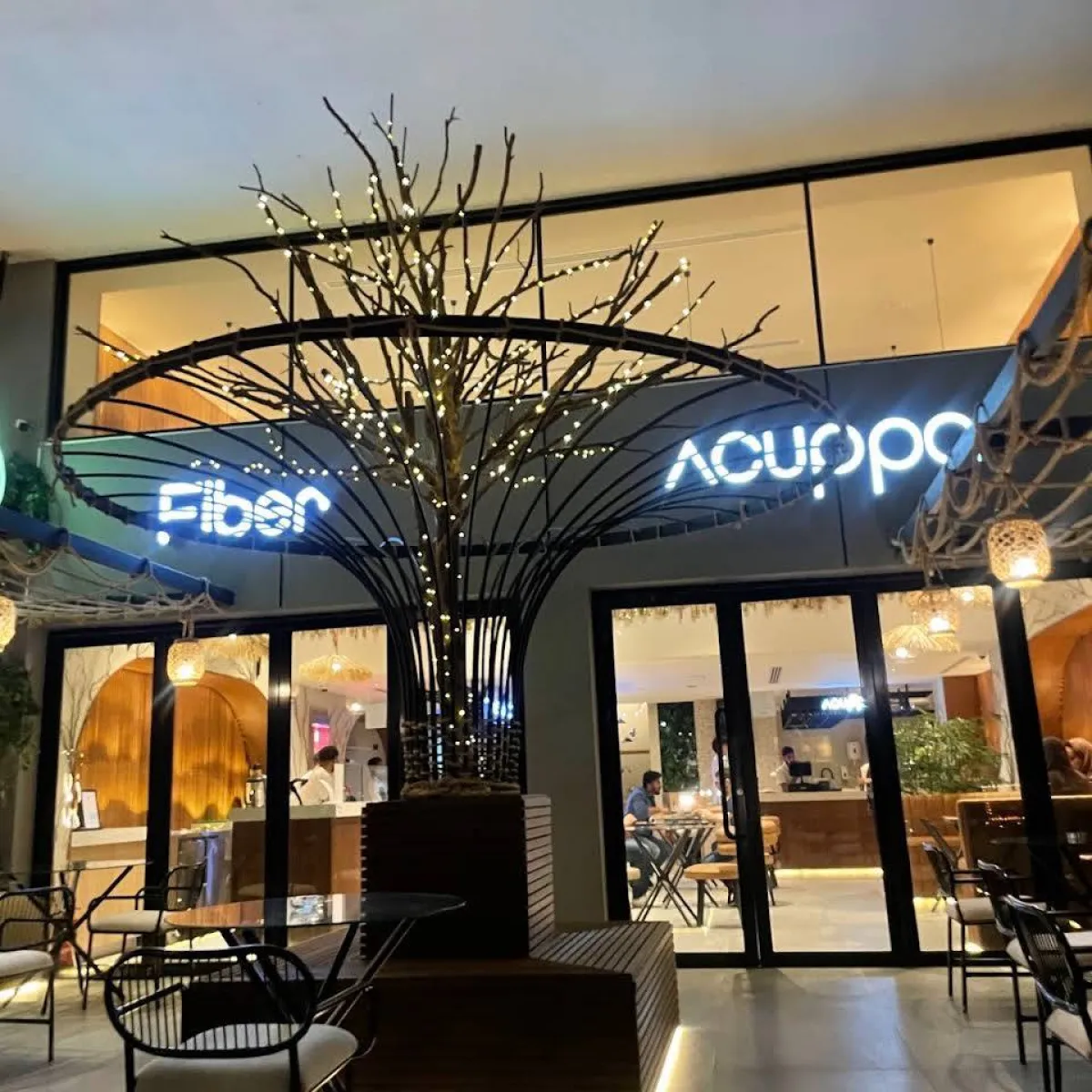 مقهى أكابا تي في مدينة الخبر - الصورة من الموقع الرسمي للمقهى