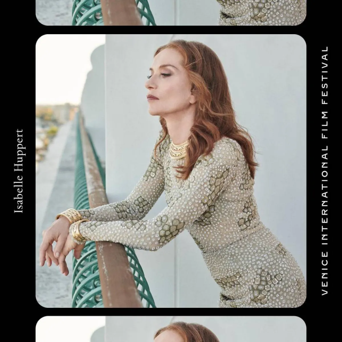 Isabelle Huppert - الصورة من الحساب الرسمي لكارتييه على انستغرام