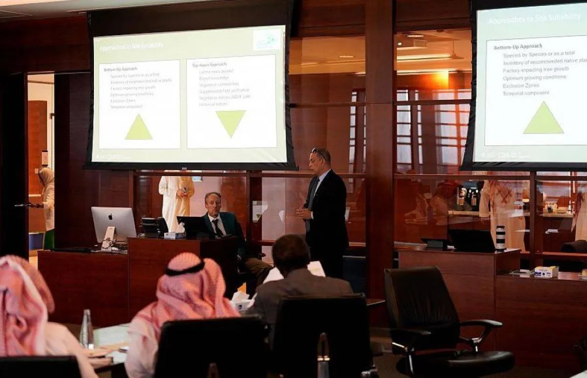  الغطاء النباتي يقيم ورشة عمل ضمن دراسات مبادرة السعودية الخضراء
