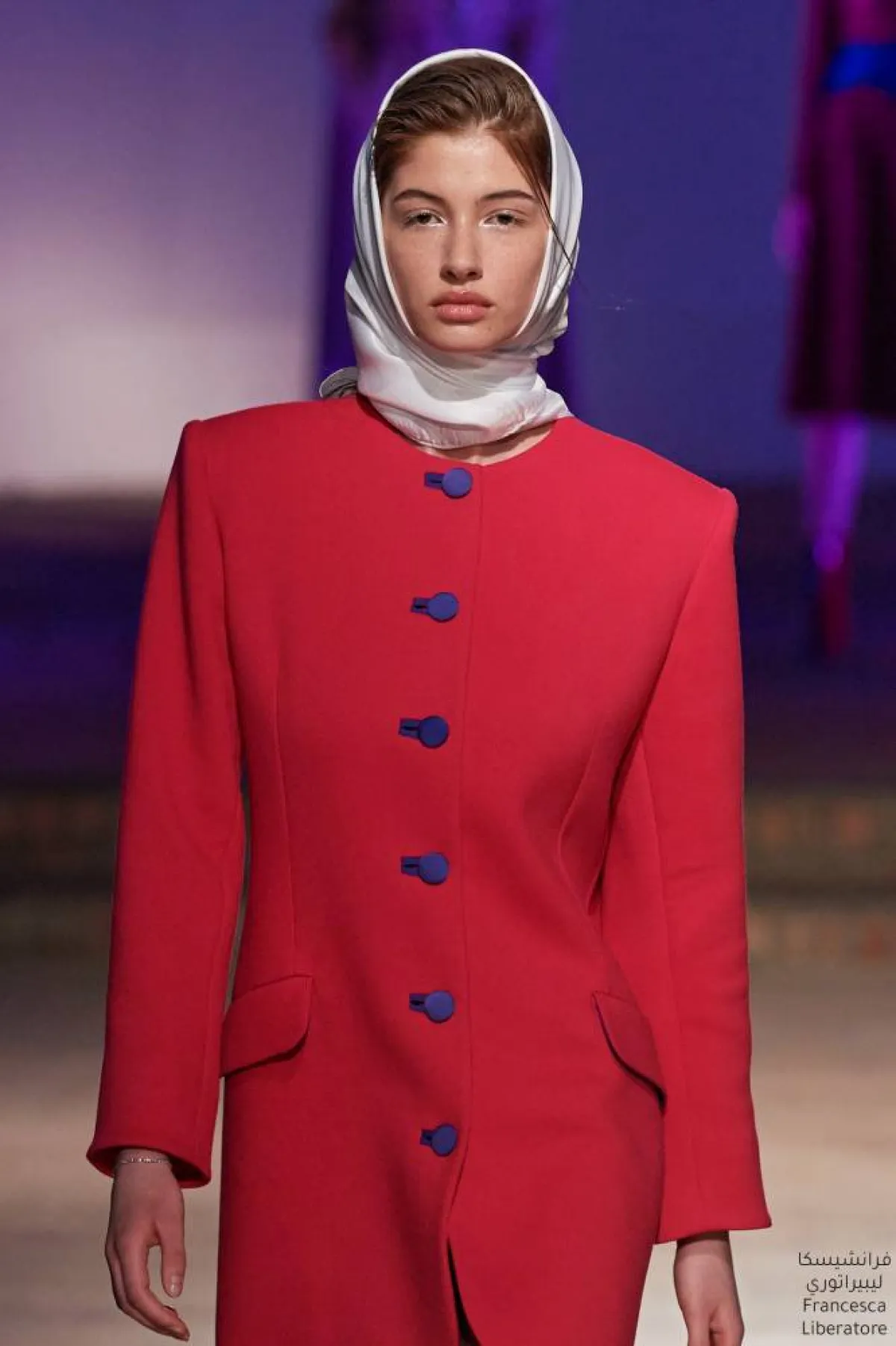 الأوشحة والقبّعات من عروض خريف 2022