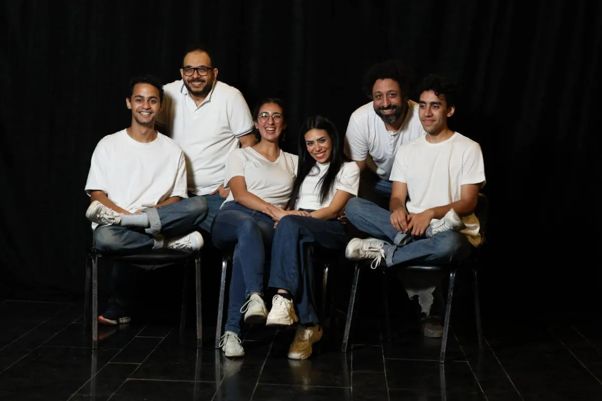 العرض المسرحي هلاوس - الصورة من المسؤول الإعلامي للمسرحية