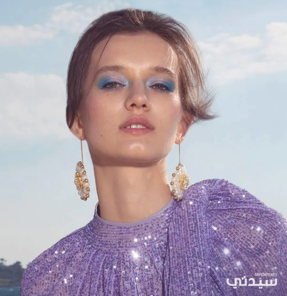 مكياج معدني - التصوير جهاد حجيلي ومكياج velvet