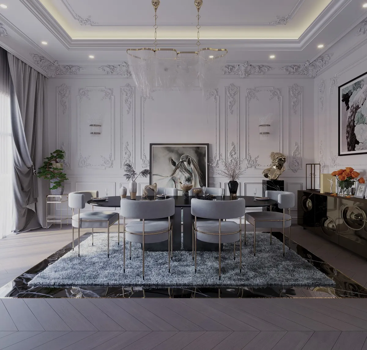 إن أعمال الجبس منخفضة التكلفة نوعاً ما