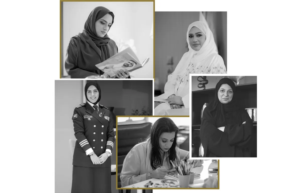 صورة للرئيسات التنفيذيات الخمس