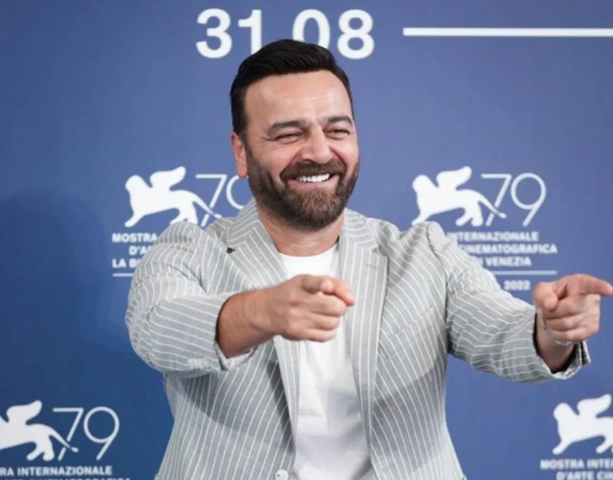 سامر المصري من العرض الخاص لفيلم نزوح بمهرجان فينيسيا السينمائي الدولي