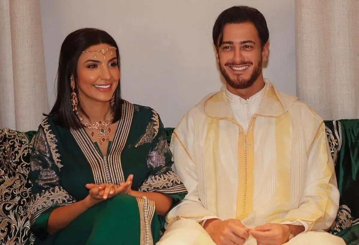 سعد لمجرد وغيثة العلاكي - صورة من حسابه على انستغرام