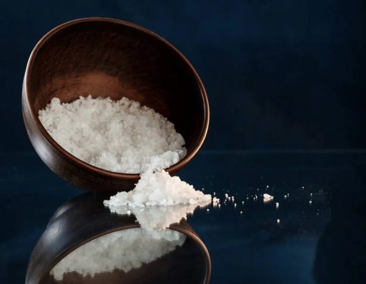 فوائد ملح البحر للاسنان