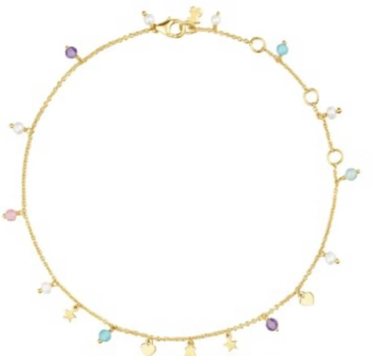 خلخال الاحجار الكريمة من توس Tous