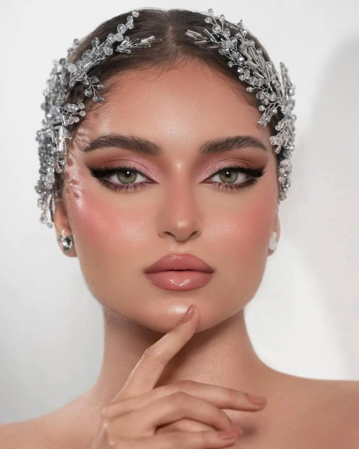 صور إكسسوارات شعر العروس