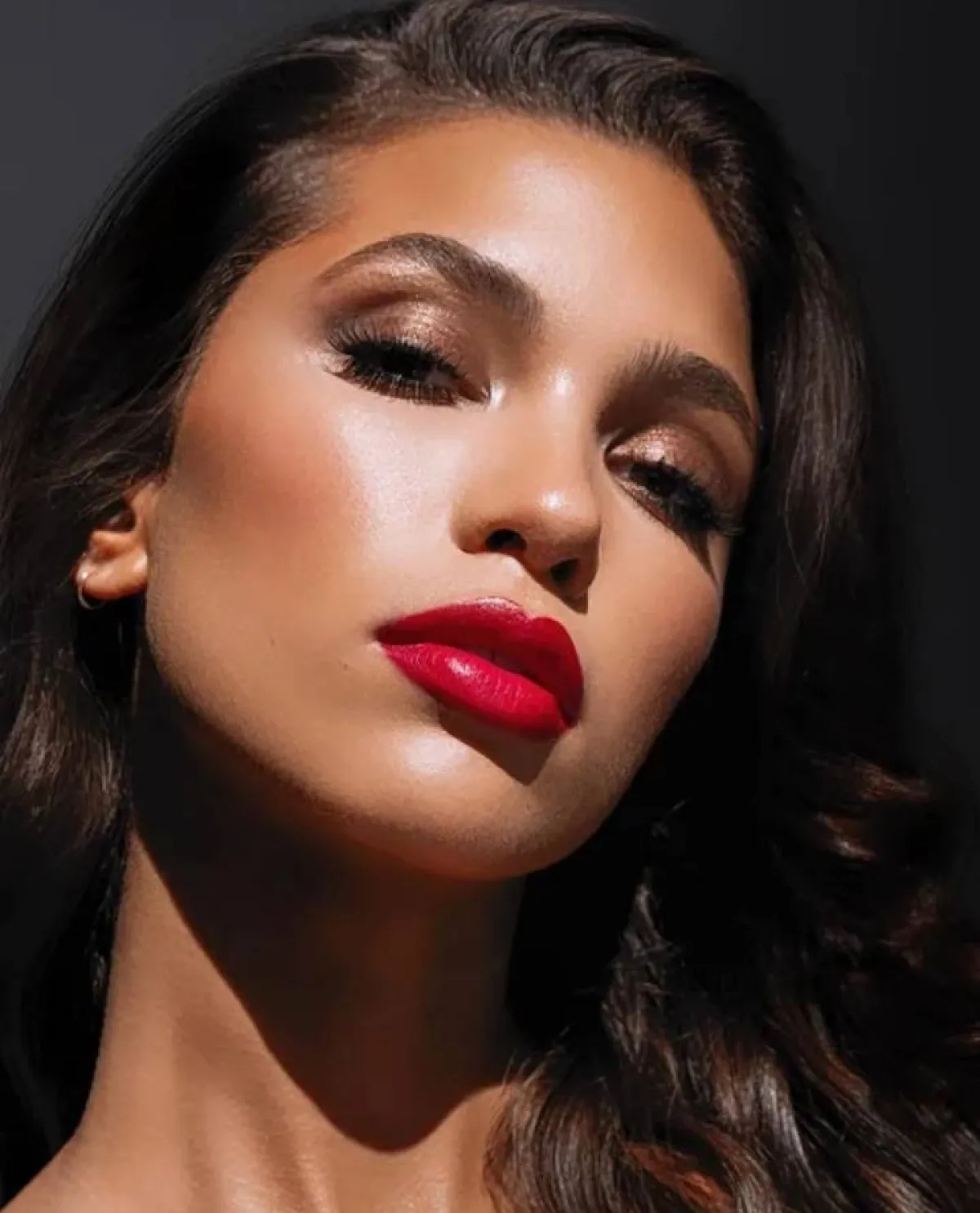 صور مكياج عيون معدني