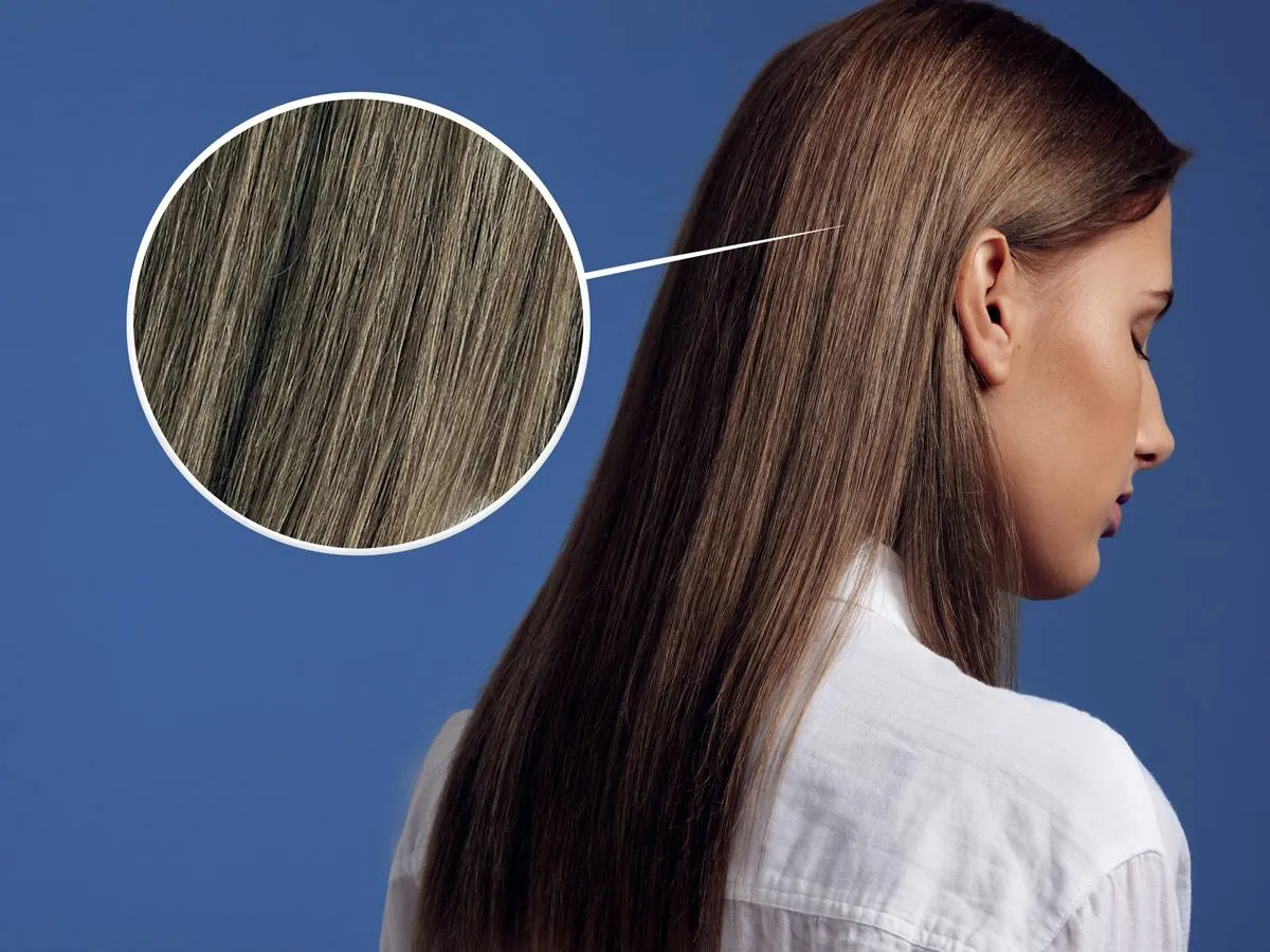 التخلص من اللون الرمادي في الشعر