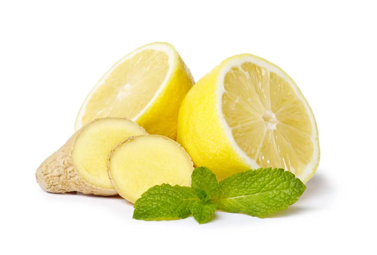 صورة للزنجبيل مع الليمون