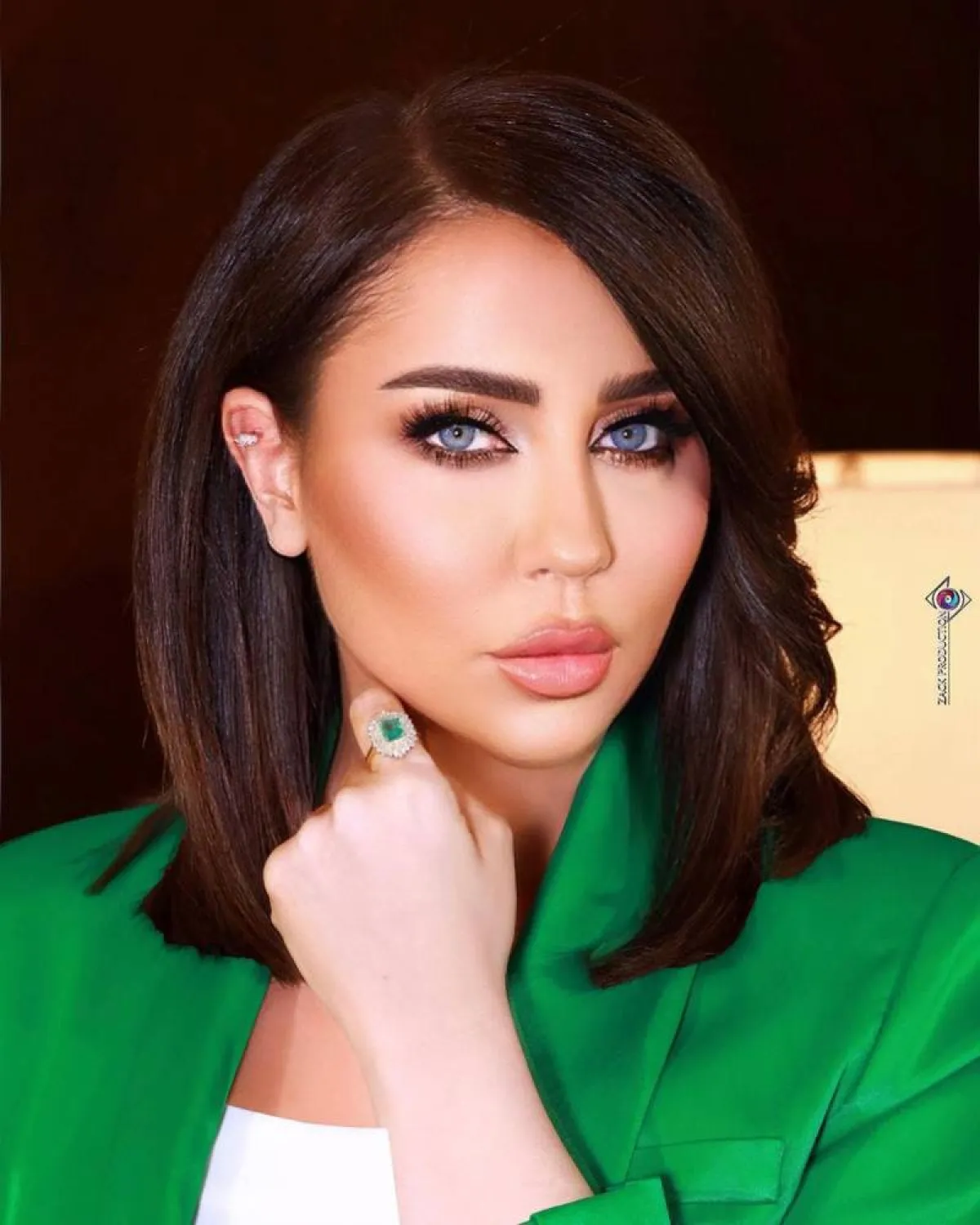 أساليب مكياج رابعة الزيات