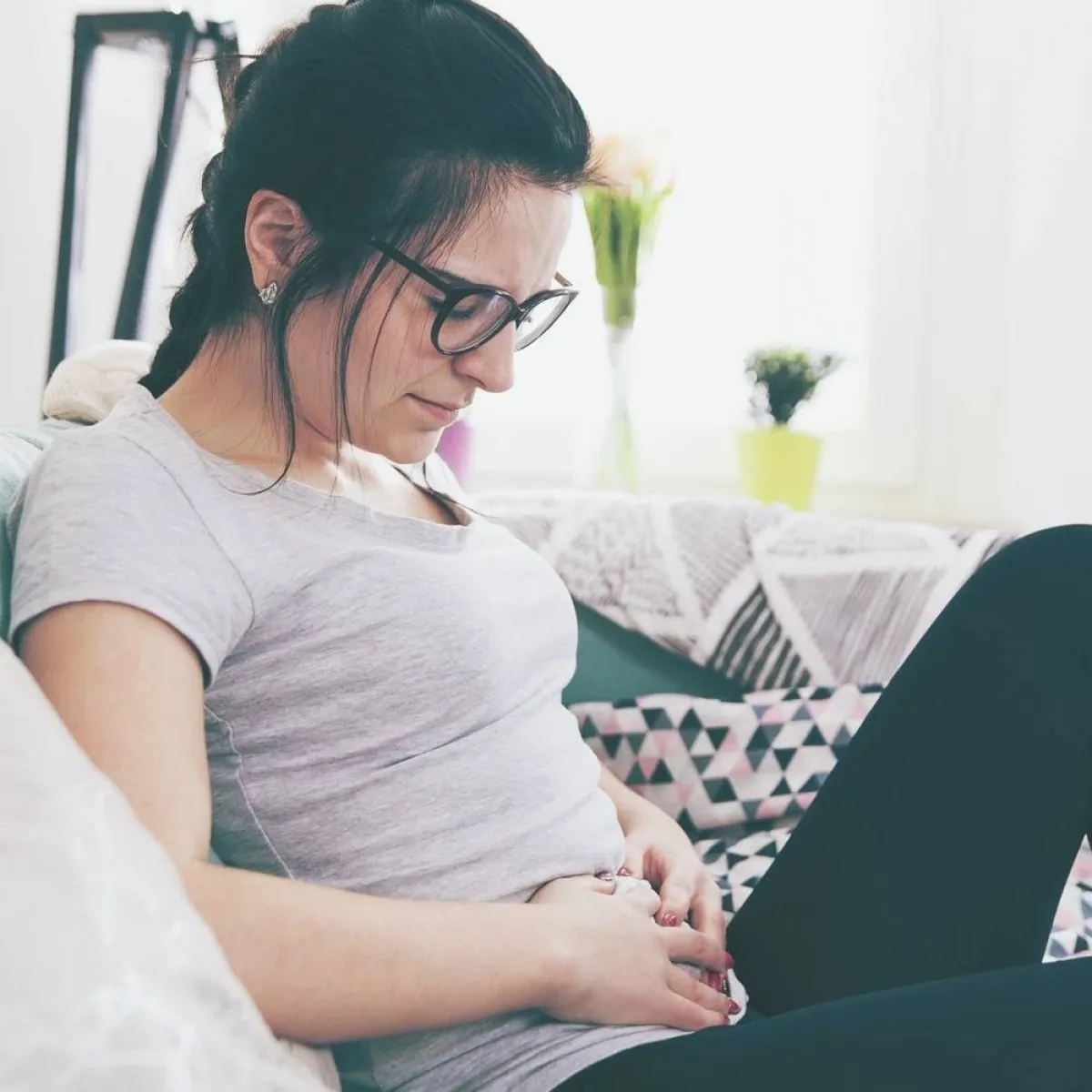 صورة لحامل في الثلاثينيات