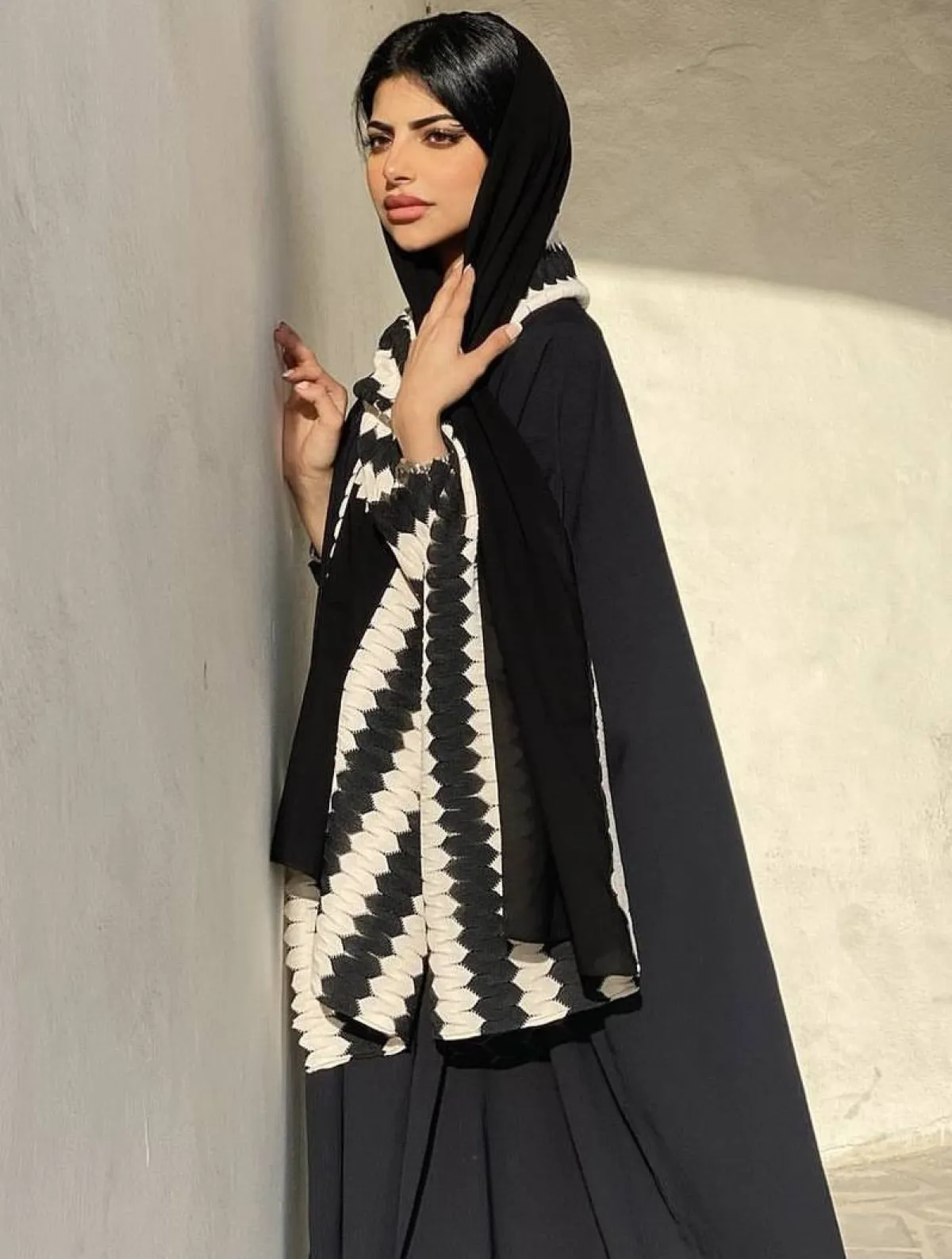 شهد الزهراني بعباية عملية