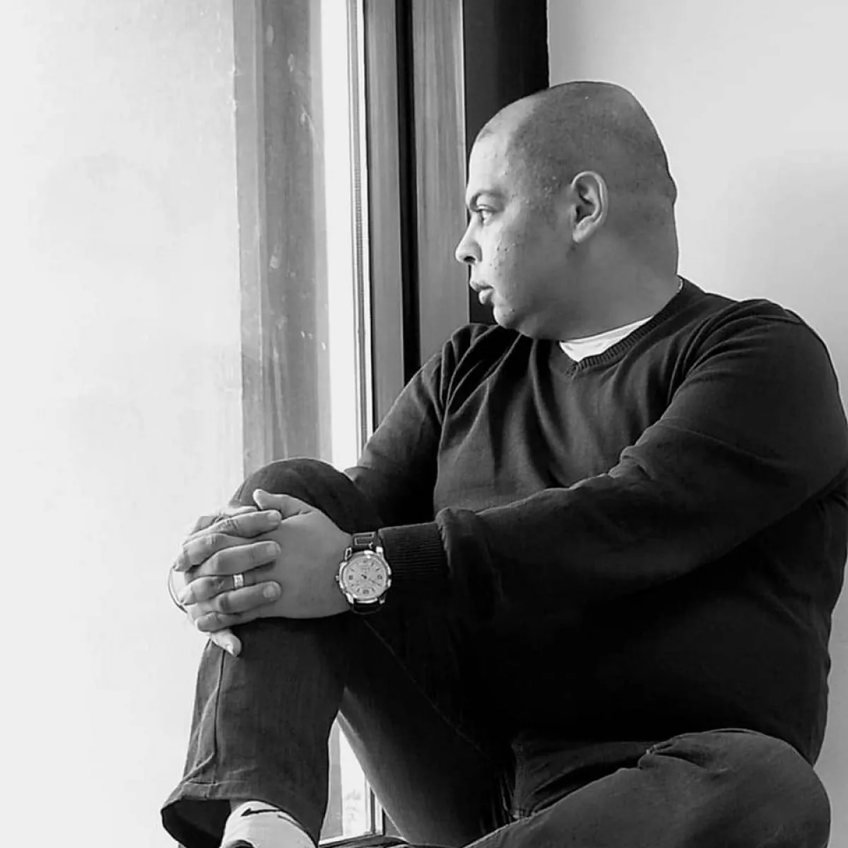 أمين العسال - الصورة من حساب أحد أصدقائه  عبر حسابه على فيسبوك