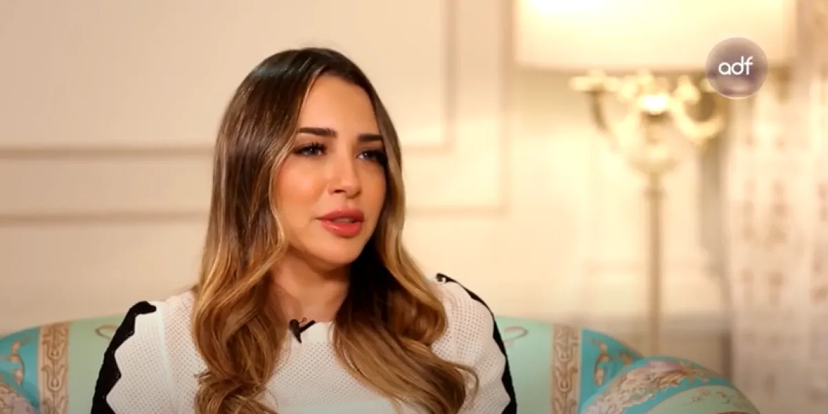 ساندي عبر قناة الظفرة - الصورة من حساب برنامج مساء الإمارات على يوتيوب