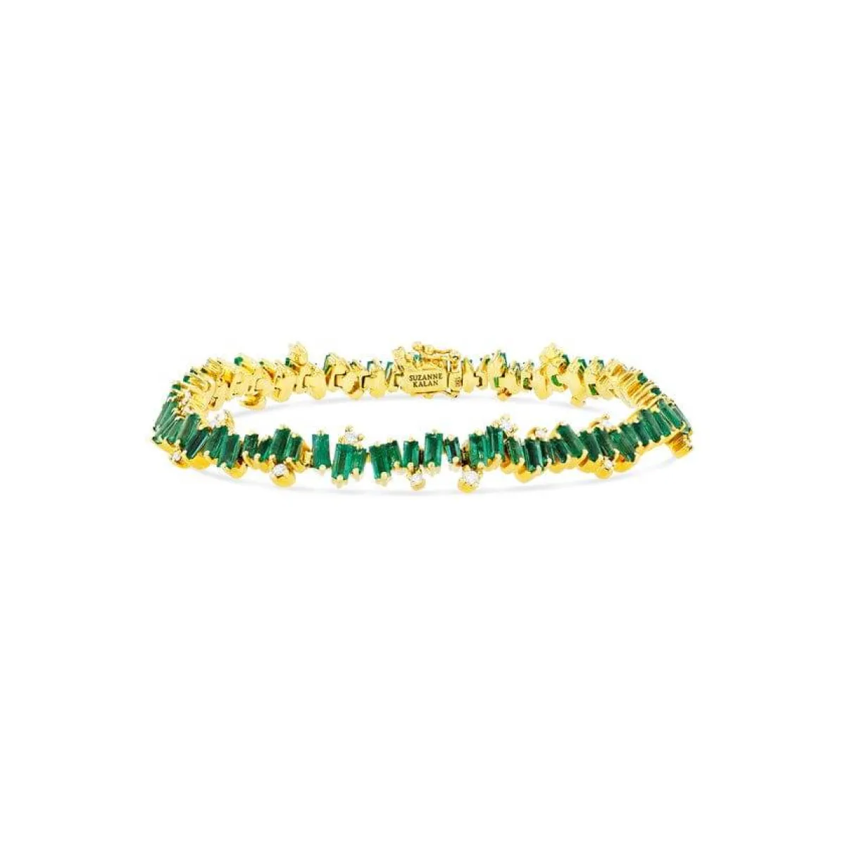 سوار BAGUETTE CUT EMERALD من سوزان كلان Suzanne Kalan
