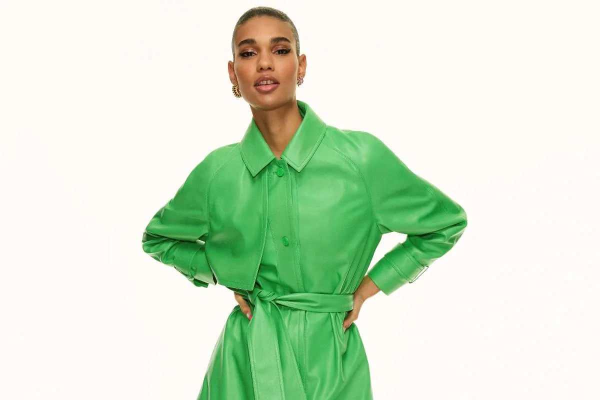 موديلات معاطف جلد